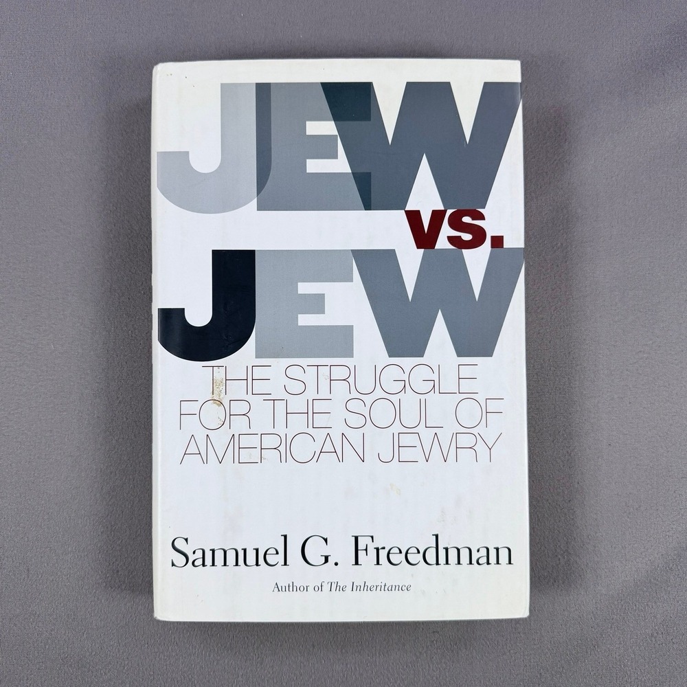 Samuel Freedman Jew vs Jew Hardcover 2000 1st Edition Religion History Sociology